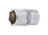 BGS SteckschlüSsel-Einsatz Sechskant 2775, Antrieb Innenvierkant 12,5 Mm (1/2"), SW 11/16" ; BGS Technic)