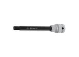 BGS Bit-Einsatz 5009, LäNge 140 Mm, Antrieb Innenvierkant 12,5 Mm (1/2"), Innenvielzahn (FüR Xzn) M10 ; BGS Technic)