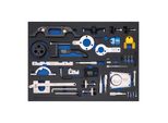 Bgs Werkstattwageneinlage 3/3: Motor-Einstellwerkzeug-Satz FüR Opel, Chevrolet, Saab, Fiat, Lancia, Suzuki, Ford ; Bgs Technic (4138)