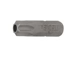 BGS Bit 4450, LäNge 30 Mm, Antrieb AußEnsechskant 8 Mm (5/16"), T-Profil (FüR Tx) Mit Bohrung T50 ; BGS Technic)