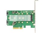 Scheda Pci Express Delock > 3 X Slot M.2 - Speicher-Controller - M.2 (M.2) - Scheda M.2 / Sata 6Gb/S A Basso Profilo - Pcie 3.0