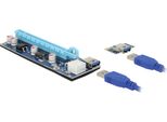 Delock Riser Card Pci Express X1 > X16 Mit 60Cm Kabel