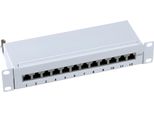 Efb 37736.12 Efb Mini-Patchpanel Stp 12Xrj45 Cat.6A,10" 1He,Grau"