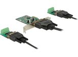 Delock Pci Express Card > 2 X Serial RS-422/485 - Serieller Adapter - Pcie 2.0 - RS-422/485