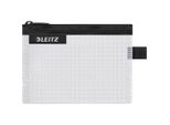 Leitz 4024-00-95 Leitz Tasca Con Zip Wow Traveller, Taglia S, Nero