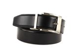 Picard Pelle Cintura Belt Leather Belt W115 Black / Cafe Nero Marrone Scuro