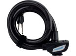 Fischer 85911 Fischer Blocco Bici A Cavo, Lunghezza: 1.800 Mm, Nero