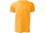 Maglietta Canvas Unisex Jersey, Kurzarm BC163 (Large) (Gelb)