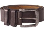 Duke - Cintura Da Uomo "D555 Archie"", Effetto Anticato, In Pelle DC119 (34) (Marrone)"