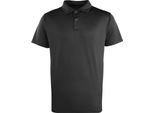 Polo Premier Unisex Coolchecker RW1110 (2Xlarge) (Nero)