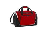 Quadra Pro Team Borsa Da Viaggio / Borsa Sportiva, 30 Litri BC2716 (Taglia Unica) (Rosso/Nero/Bianco)