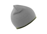 Cappello / Berretto Invernale Unisex Result, Reversibile BC977 (Taglia Unica) (Grigio/Nero)