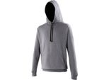 Felpa Con Cappuccio Awdis / Felpa Con Cappuccio RW165 (S) (Antracite/Nero)