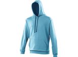 Felpa Con Cappuccio Awdis RW165 (Xs) (Hawaii Blue/Oxford Navy)