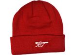 Cappello A Maglia Arsenal Fc BS394 (Taglia Unica) (Rosso)