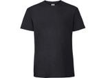 Maglietta Fruit Of The Loom Premium Uomo RW5974 (5XL) (Nero)
