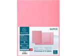 Exacompta Copertina Per Fascicoli Super 250 Din A4 Rosa 50 Copertine Per Fascicoli