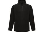 Regatta Thor Pullover In Pile Con Zip BC810 (3XL) (Nero)