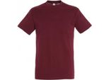 Sols Regent - T-Shirt Da Uomo, Manica Corta PC288 (Xs) (Borgogna)