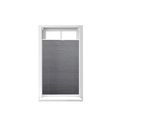 Relaxdays 10021311_742 Relaxdays Plissee Grau 130,0 Cm X 80,0 Cm