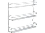 Metaltex Space Saver Smart Kitchen Pepito Kruidenrek 3 Etages 36X32X8 Cm Zilver