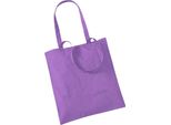 Westford Mill Promo Shopping Bag, 10 Litri (2 Pezzi/Confezione) BC4510 (Taglia Unica) (Viola)