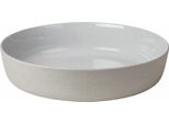 Blomus Insalatiera Sablo, Ciotola, Piatto, Ceramica, Grigio, 34,5 Cm, 64106
