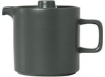 Blomus Teiera Pilar, Brocca, Contenitore Per Tè, Brocca Con Manico, Ceramica, Verde Agave, 1 L, 63997