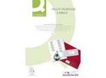 Q-Connect KF10648 Etichette Inkjet+Laser+Copia - 70,0X42,0 Mm, Bianco, 2100 Pezzi/100