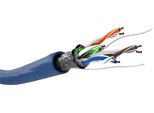 Goobay Cavo Di Rete Cat 5E F/Utp Blu 100 M
