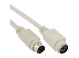 Inline® 13342 PS/2 VerläNgerung, Stecker / Buchse, 2M