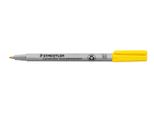 Staedtler® 315-1 Penna A Punta Fine Lumocolor® Universale - Non Permanente, M, Giallo,
