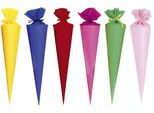 10X Goldbuch 97820 Sacchetto Scuola Craft In Cartone Colorato Assortito 70 Cm