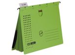 Elba 100333014 Organizer Cucitrice Chic - Cartone (Rc) 230 G/Mq, A4, Verde, 5 Pezzi