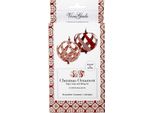 Kit Per L'artigianato Baubles Natalizi Realizzati Con Strisce Di Carta Patterned
