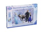Puzzle 100 Pezzi Ravensburger Per Bambini Xxl Disney Frozen Regno Regina Delle Nevi 10516