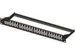 Equip 19" Patchpanel 48X Keystone Cat6 Utp 1HE Schwarz"