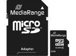 Mediarange MR959 Scheda Di Memoria Micro Sdhc 32GB Classe 10 Con Adattatore Per Schede Sd