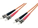 Equip 252231 Equip Cavo Patch In Fibra Ottica ST->ST 1,00M Monomodale Duplex OS2 Ge Polybag