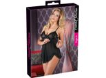 Cottelli Collection Lingerie Cottelli Collection Babydoll Increspato Nero M L Xl 2XL - Taglia: L