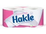 Hakle® 10133 Lady Carta Igienica - 4 Veli, Goffrata, Senza Profumo E Coloranti, Bianco Brillante, Rotolo Con 150 Fogli, 10 X 2 Rotoli Per Confezione