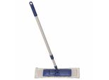 BÜMag 526-3 Set Per La Pulizia Dei Pavimenti 39 Cm Con Manico 1,30 M, Bianco/Blu, 3 Pezzi (1 Set)