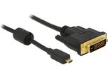 Delock 83586 Hdmi Kabel Delock Hdmi Micro D -> DVI(24+1) St/St 2.00M