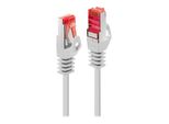 Lindy 47381 Basic Cat6 S/Ftp Kabel, Weiß, 0.50M Patchkabel