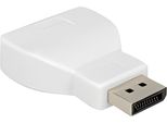 Delock 65568 Displayport Adapter Delock Dp -> D-Sub15 St/Bu Weiß