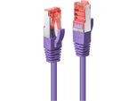 Lindy 47829 Cat6 S/Ftp Kabel, Violett, 15M Patchkabel