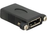 Delock 85123 Displayport Adapter Delock Dp -> Dp Bu/Bu Schwarz