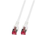 Efb K5518.0,25 RJ45 Patchkabel S/Ftp, Cat.6, Lszh, 0,25M, Weiß