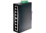 Planet 8-Port 10/100/1000T Industrial Gigabit Ethernet