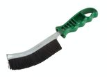 Wolfcraft 1 Spazzola Metallica Manuale, Nylon, Manico In Plastica 265 Mm